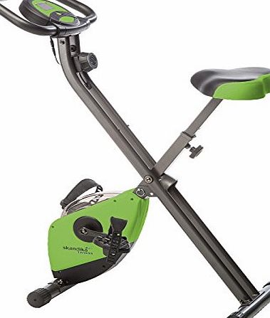 Skandika Foldaway Fitness Bike X1000 green