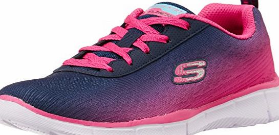 Skechers Equalizer, Girls Multisport Outdoor Shoes, Blue (Nvhp - Navy Hot Pink), 5 UK (38 EU)