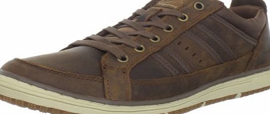 Skechers Mens Hamal Shoes, Brown (Cdb), 10 UK