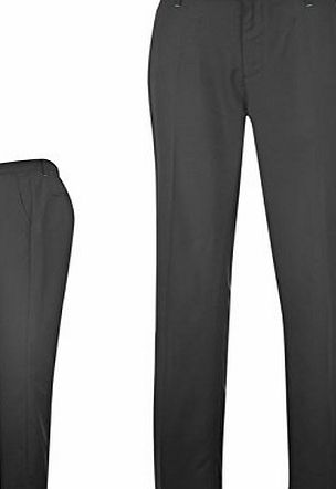 Slazenger Mens Golf Tech Trousers Pants Bottoms Lightweight 5 Pockets Black 38W S