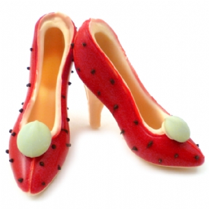 Chocolate Shoes - Strawberries and Cream