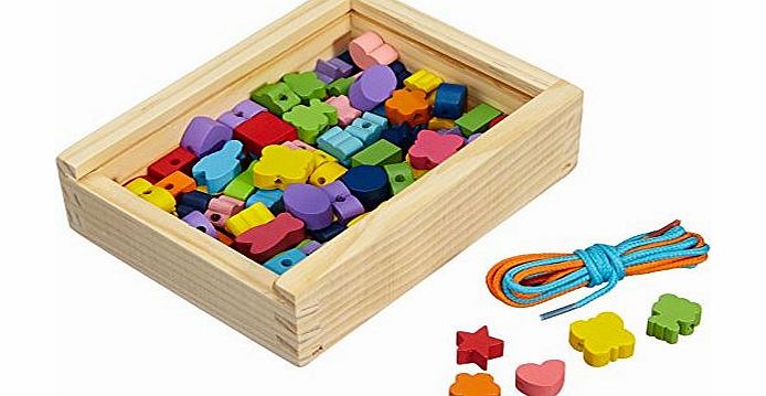 Small Foot Design Legler Creative Threading Activity Toy for Age 3 Years and Above