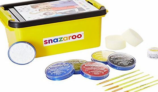 Snazaroo Face and Body Paint Mini Starter Kit, 14 Pieces