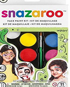 Snazaroo Unisex Face Paint Palette Kit