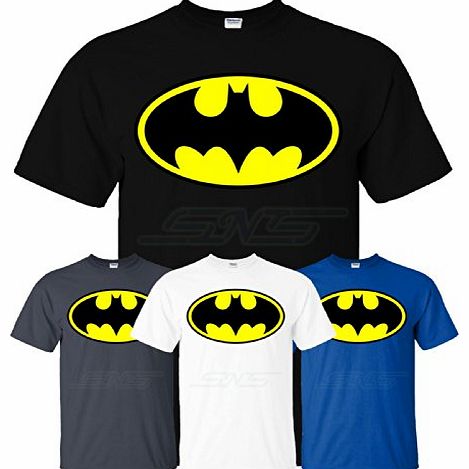 SnS Online Batman Mens Boys Womens Ladies Girls Unisex T-shirt Tee Top Cotton T Shirt XS S M L XL XXL Many Colors 