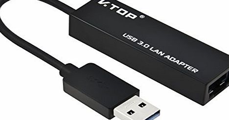 Somaer External Wired USB 3.0 to Gigabit Ethernet Network Card 10/100/1000 Mbps Ethernet LAN Network Adapter-USB to RJ45 -Mac OS /Windows 10 /Linux /Andorid 5.x (AX88179)