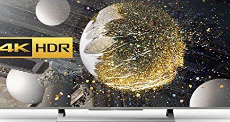 Sony Bravia KD49XD8077 49 inch Android 4K HDR Ultra HD Smart TV with Youview, Freeview HD and PlayStation Now (2016 Model) - Silver