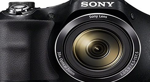 Sony DSCH300 Digital Compact Bridge Camera - Black