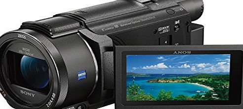 Sony FDR-AX53 Ultra HD 4K Compact Camcorder (HD 5-Axis Balanced Optical SteadyShot, 20x Optical Zoom, Wi-Fi and NFC)
