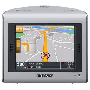 Sony GPS Navigation System- NV-U50T