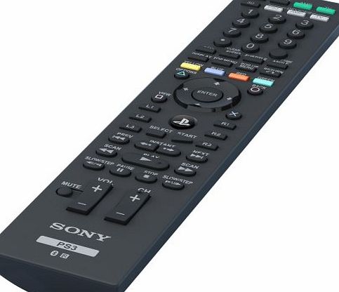 Sony Media/Blu-ray Disc Controller - remote controls (Black, DVD/Blu-ray, Game console, Home cinema system, Playstation 3)