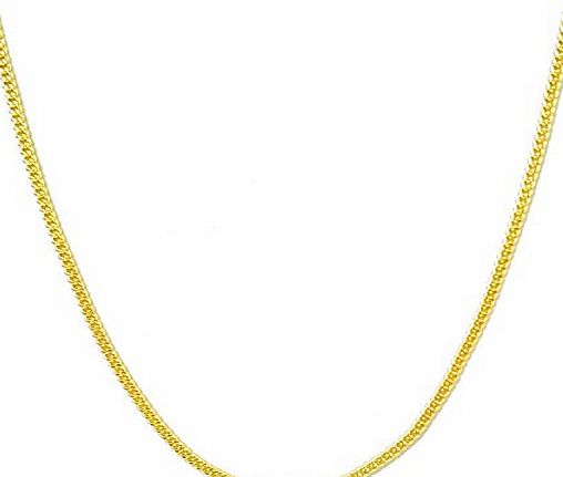 Source Jewellery Source 22 inch 18ct Gold Curb Chain Necklace 2mm thickness
