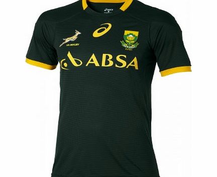 South Africa Springboks ASICS Springboks 2014/15 Supporters T-Shirt, Bottle Green, XL