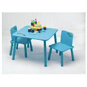 Space Age Table And 2 Chair Set