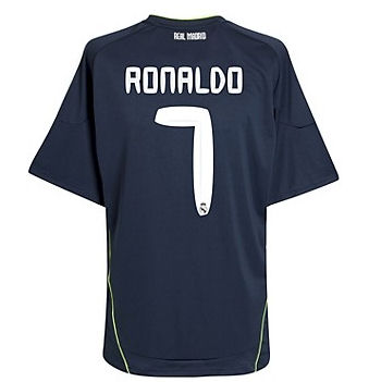 Spanish teams Adidas 2010-11 Real Madrid Away Shirt (Ronaldo 7)
