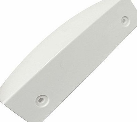 Spares2go White Door Handle for Bosch Fridge Freezer / Refrigerator