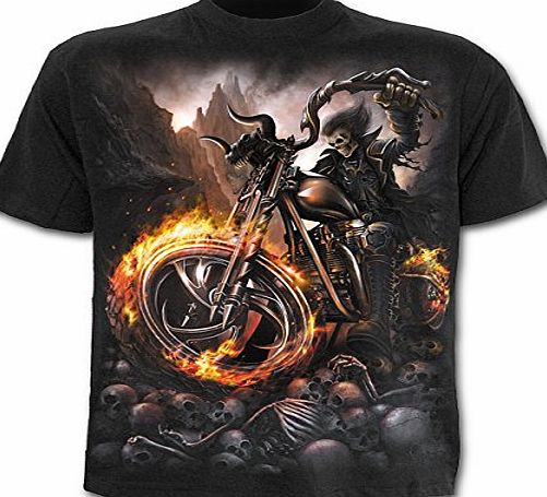 Spiral - Men - WHEELS OF FIRE - T-Shirt Black - XX-Large