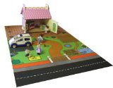 Sport and Playbase GIANT DOLLS HOUSE PLAYMAT - a fun addition for the bedroom, playroom, nursery or class room!