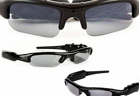 SpyCrushers Spy Cam Spy Glasses - Best Wearable Technology Spy Gadget Available - 720p DVR With Hidden Camera amp; Webcam - Free Spy Camera Video Glasses Case amp; Cleaning Cloth - Money Back Guarantee
