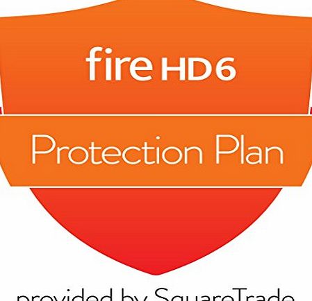 SquareTrade 2-Year Protection Plan plus Accident Protection for Fire HD 6 (4th Generation), UK customers only