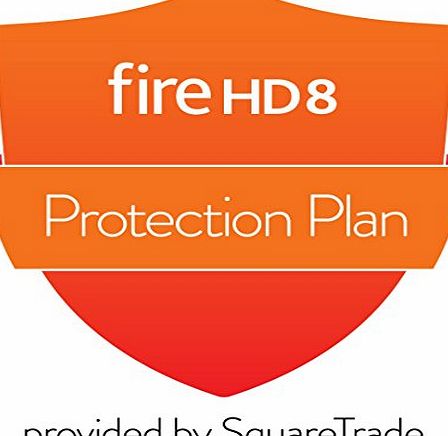 SquareTrade 2-Year Protection Plan plus Accident Protection for Fire HD 8 (6th Generation - 2016 release)