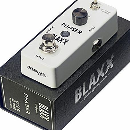 Stagg Blaxx Phaser Electric Guitar Effect Pedal