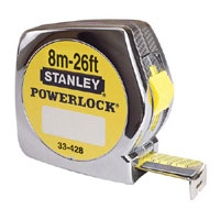 Stanley Powerlock 8 Metre / 26 Feet Tape Measure