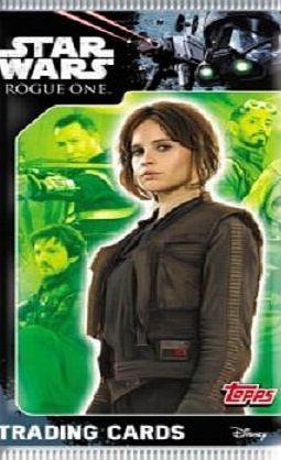 Star Wars 5x Topps Star Wars Rogue One Trading Card Booster Pack (5 Boosters)