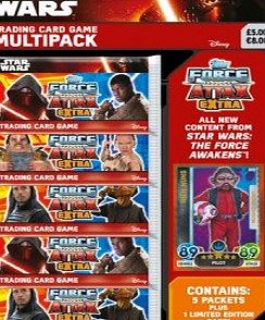 Star Wars Disney Star Wars Force Attax Extra The Force Awakens Multi Pack Trading Cards