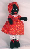 Steggel LE 25 Charming Rosie Golly Doll Red Floral Dress