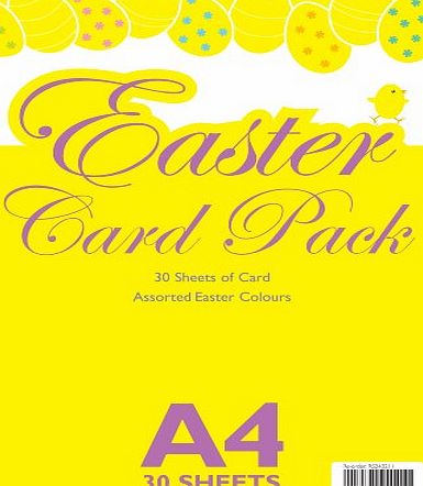 Stephens A4 Easter Designed Card (30 Sheets)