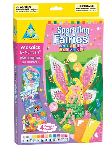 Sticky Mosaics Sparkling Line Sticky Mosaics Sparkling Fairies