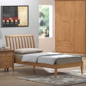 Stock Joseph The Wales 3FT Single Wooden Bedstead
