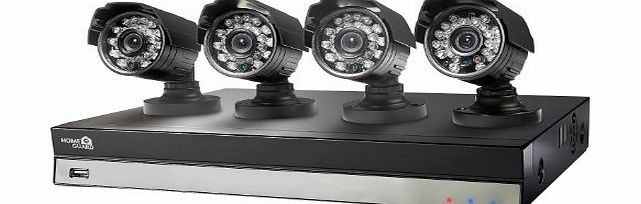 Storage Options Homeguard HG8DIY1TB DIY 1TB WD 8 Channel 4 Cam CCTV Kit - Purple