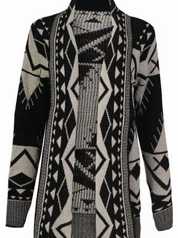Style Divaa Ladies Aztec Knit Cardigan