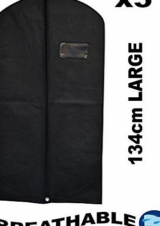 suit covers, Dress Covers 5x Breathable Black Dress Garment Suit Covers Clothes Storage Carrier Bag