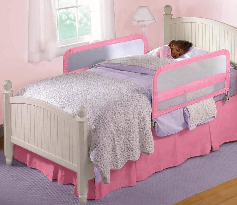 Summer Infant Sure and Secure Pink Double Bed Guard