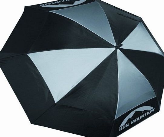 Sun Mountain Golf Umbrella - Black/Silver