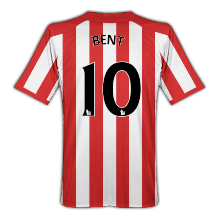 Sunderland Umbro 2010-11 Sunderland Umbro Home Shirt (Bent 10)
