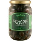 Case of 12 Sunita Organic Black Olives 220g