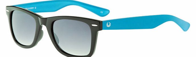 Surfdome Justice Sunglasses - Black and Blue