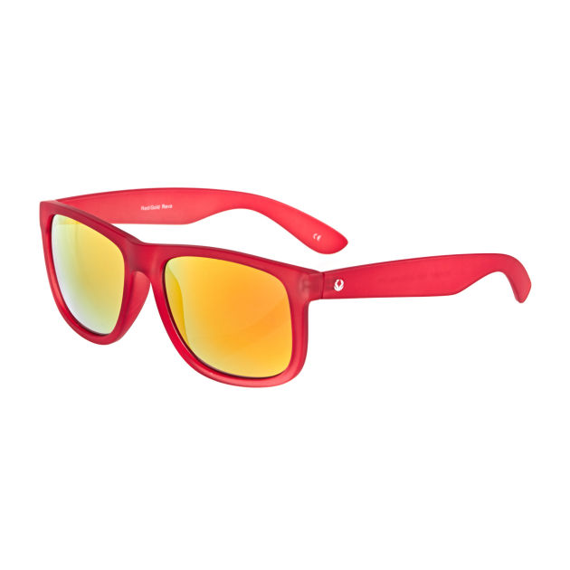 Surfdome Mens Surfdome Metro Sunglasses - Red/gold Revo