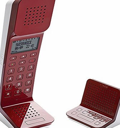 Swissvoice L7 Cordless Phone with Answer Machine - Red