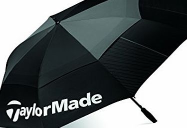 TaylorMade Golf 2015 TM Tour Double Canopy Golf Umbrella - Black/Grey