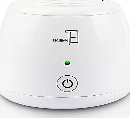 TEC.BEAN Personal Silent USB Ionic Air Purifier, TEC.BEAN Air Ioniser Freshener Ozone and Ionizer-Releases Negative Ions, Remove Cigarette Smoke, Odor Smell, Bacteria, Mini Air Cleaner for for Small Bedroom, P