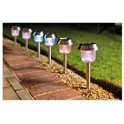 colour changing solar marker 6 pack