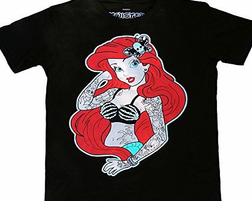 The Dead Generation Twisted Ariel Little Mermaid T-Shirt - S