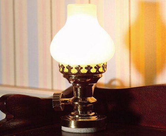 The Dolls House Emporium Table Lamp with Frosted Shade
