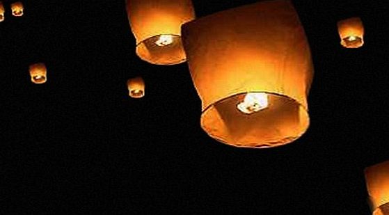 ThumbsUp Thumbs Up Flying Sky Lanterns, Traditional Chinese Flying Glowing Lanterns, 10 Pack