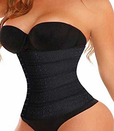TINGSU SEXYWG Waist Cincher Trainer Trimmer Workout Sport Belly Shaper Body Girdle With Steel Boned